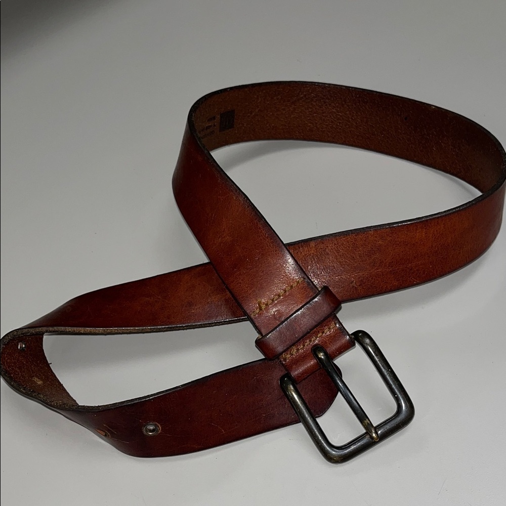 GAP Rich Tan Leather Belt from 2009 Size 30”